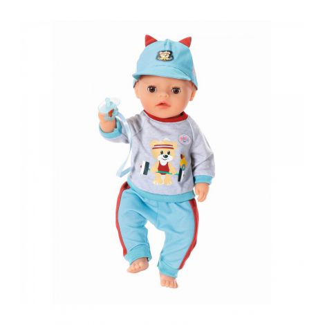 Baby born - hainute sport albastre 36 cm 31878 Zapf - poza 2