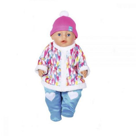 Baby born - papusa interactiva cu hainute de iarna - 43 cm 31281 Zapf - poza 1