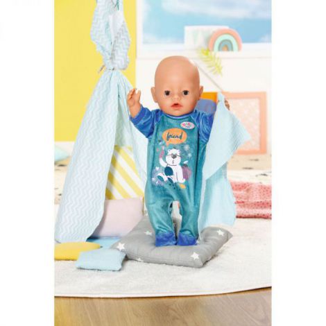BABY born - Salopeta albastra 43 cm - poza 1