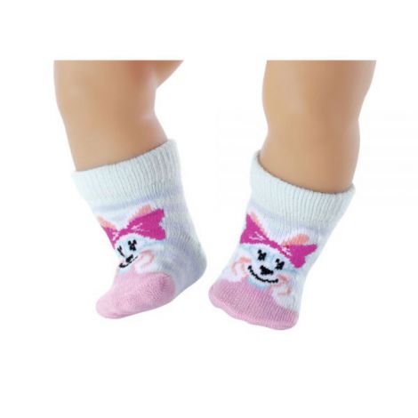 BABY born - Set 2 perechi sosete 43 cm diverse modele - poza 5