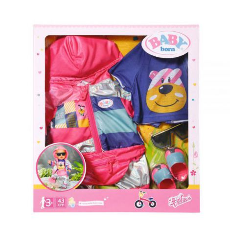 BABY born - Set hainute biciclist 43 cm - poza 1