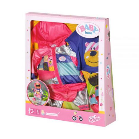 BABY born - Set hainute biciclist 43 cm - poza 2