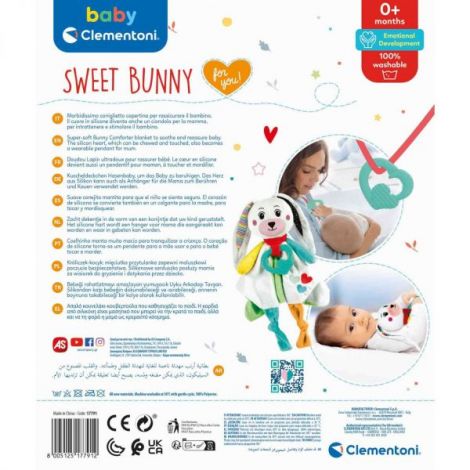Baby Clementoni - Iepuras Paturica - poza 4