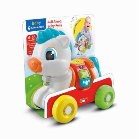Baby Clementoni - Ponei Interactiv De Tras - poza 2