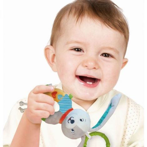 Baby Clementoni - Zornaitoare De Plus Iepuras - poza 4
