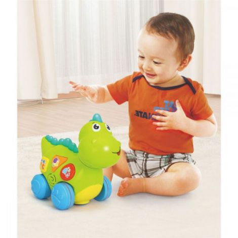 Baby Dinozaurul Interactiv Cu Miscari Melodii Si Lumini - poza 3