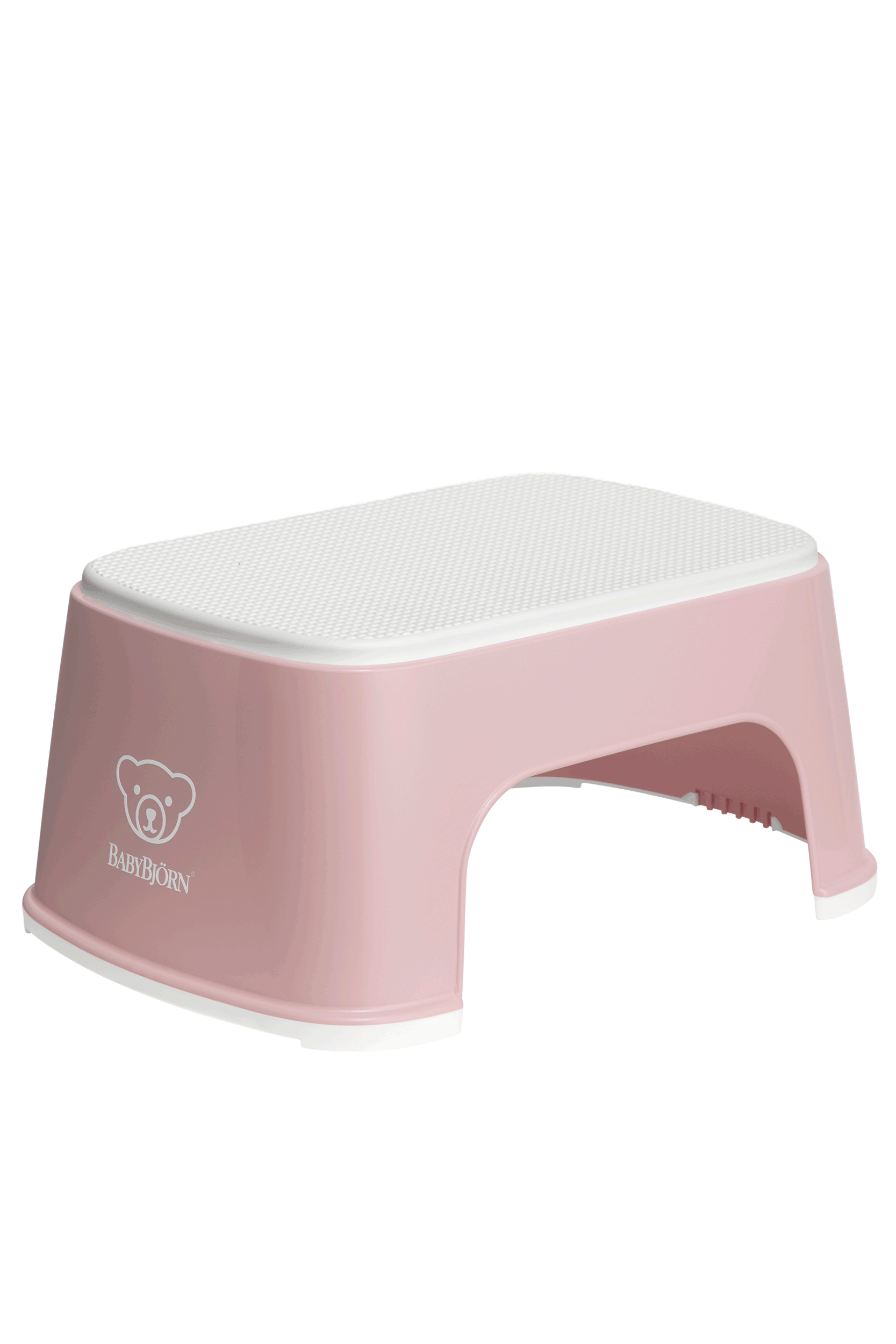 BabyBjorn – Treapta inaltator pentru baie – Step Stool – Powder Pink / White