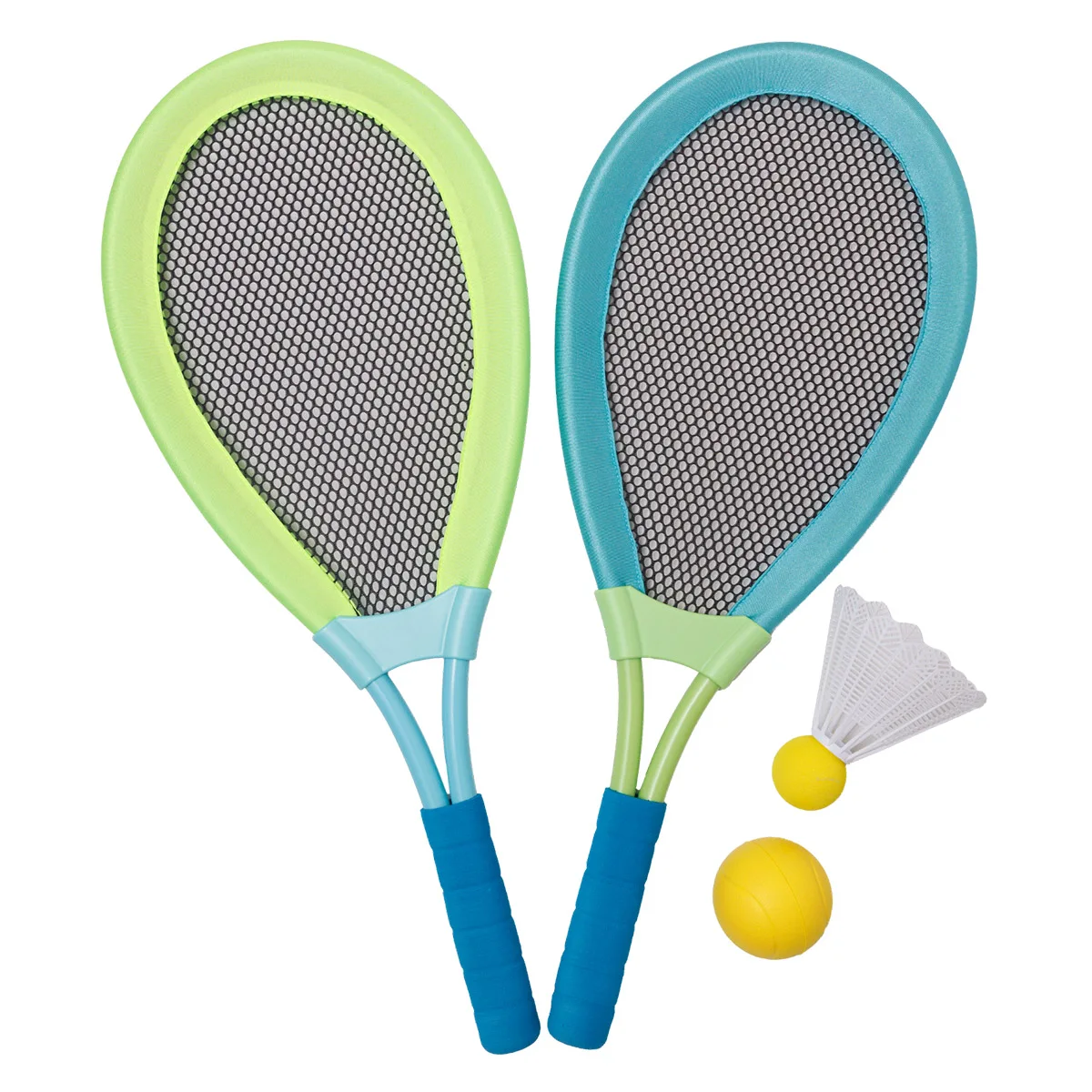 Badminton Soft tenis, set 2 in 1 XL, Alldoro
