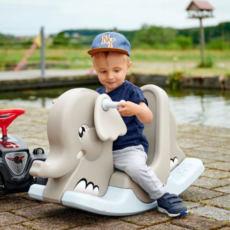 Balansoar Big Rocking Elephant grey - poza 2