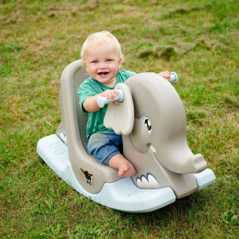 Balansoar Big Rocking Elephant grey - poza 3