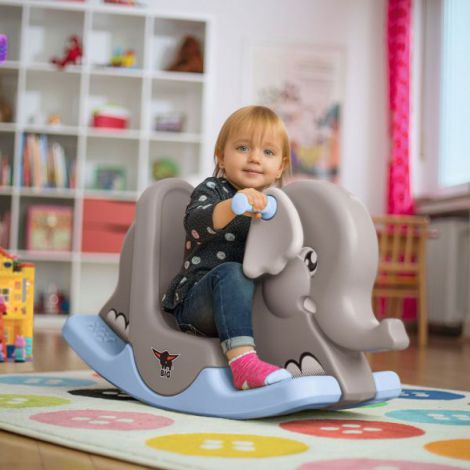 Balansoar Big Rocking Elephant grey - poza 5
