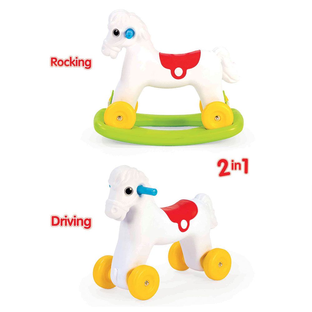 Balansoar calut 2 in1 cu roti Dolu - poza 2