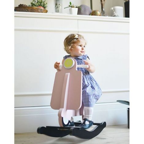 Balansoar Childhome Scooter, MDF Roz - poza 4