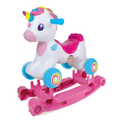 Balansoar copii unicorn, 3 in 1, Clementoni 61764 - poza 3