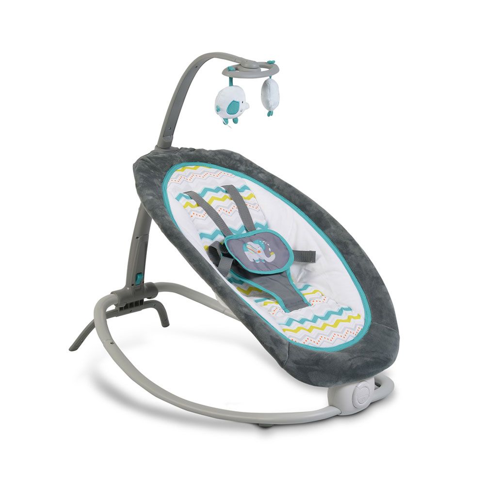 Balansoar cu vibratii pentru bebelusi Cangaroo Remy 2020 Turquoise - poza 1