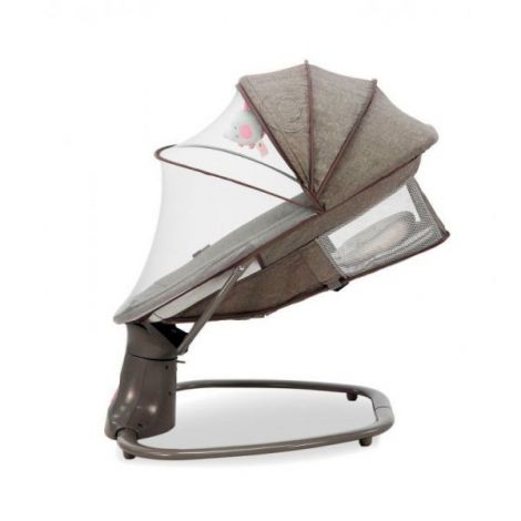 Balansoar electric khalo pentru copii culoare maro - poza 4