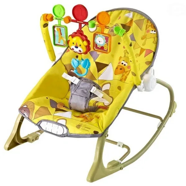 Balansoar EURObaby Little Savanna - Galben - Default Title
