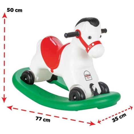 Balansoar muzical pentru copii Pilsan Horse white - poza 2