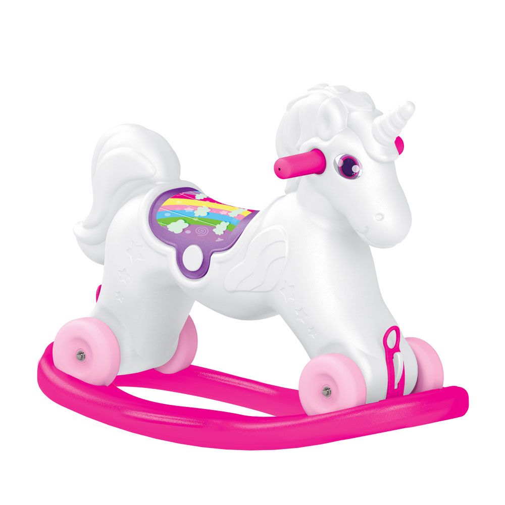 Balansoar Unicorn cu roti Dolu - poza 1