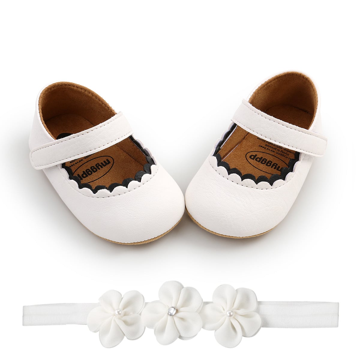 Balerini Fetite Albi Bibi - 11 cm - poza 1