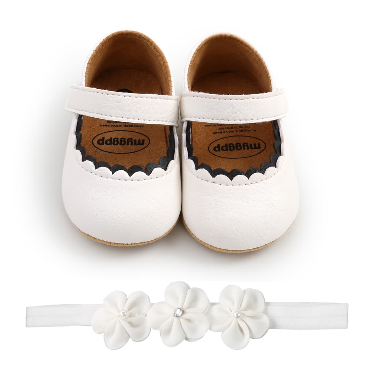 Balerini Fetite Albi Bibi - 11 cm - poza 3