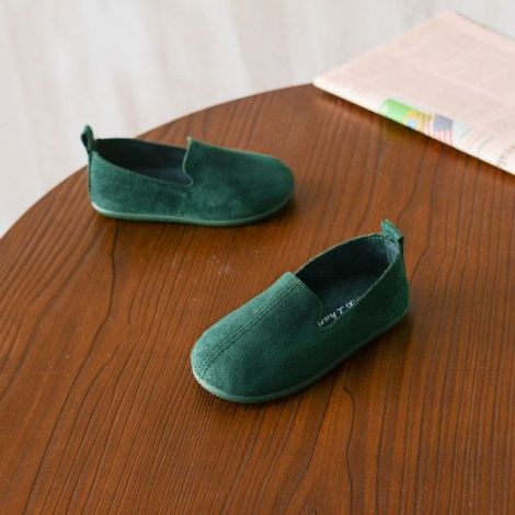 Balerini tip piele intoarsa (Culoare: Mustar, Marime: 22) - poza 3