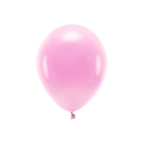 Baloane latex eco pastel roz 30 cm 100 buc