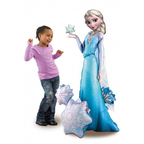 Balon Airwalker Frozen Elsa - poza 3