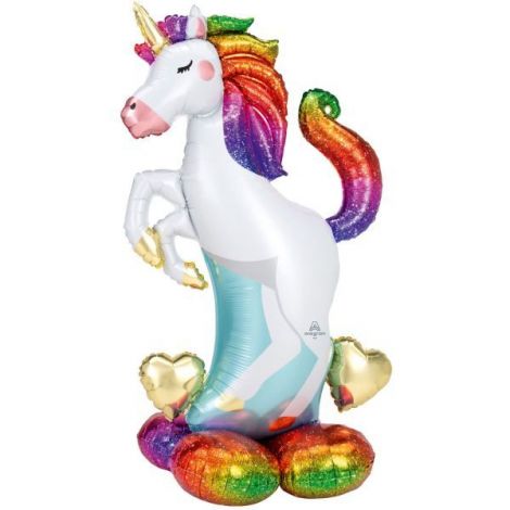 Balon folie airloonz unicorn 83x139 cm - poza 2