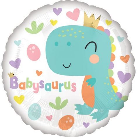 Balon folie babysaurus 45 cm Amscan AM4166901 - poza 1