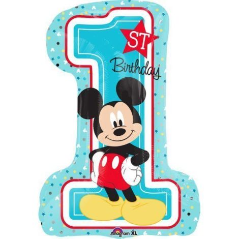 Balon folie figurina mickey 63x55 cm - poza 3