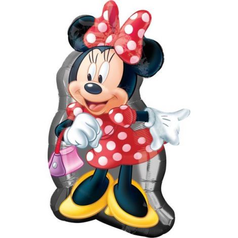 Balon folie figurina minnie 48x81 cm - poza 2
