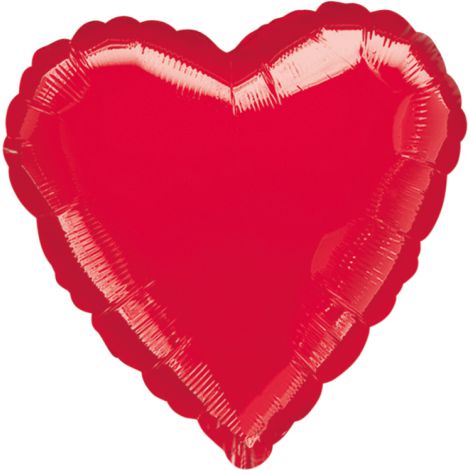 Balon folie inima 23 cm - poza 1
