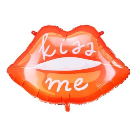 Balon folie kiss me 87x65 cm - poza 1