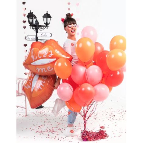 Balon folie kiss me 87x65 cm - poza 3
