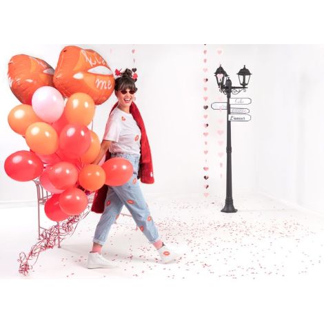 Balon folie kiss me 87x65 cm - poza 5