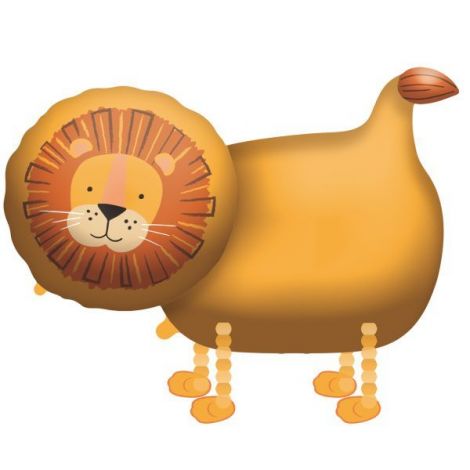 Balon folie mergator leu 59x96 cm - poza 1