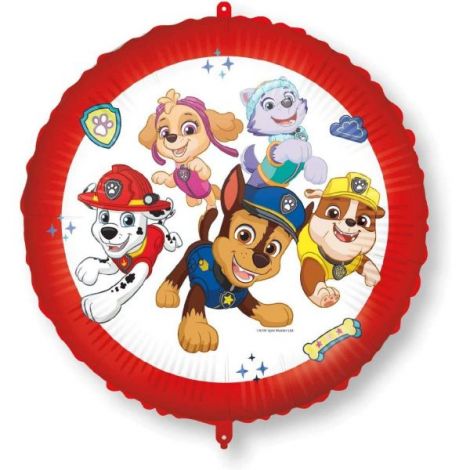 Balon folie paw patrol rotund 46 cm - poza 1