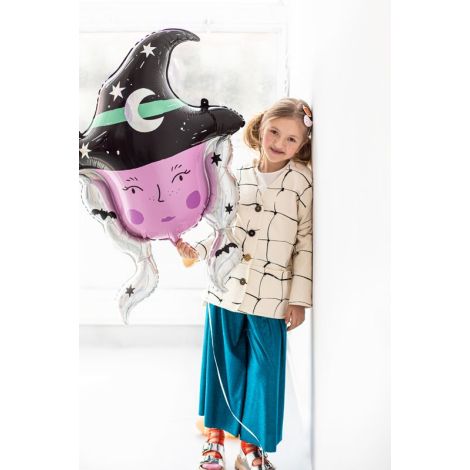 Balon folie vrajitoare mov 73,5x101 cm - poza 2