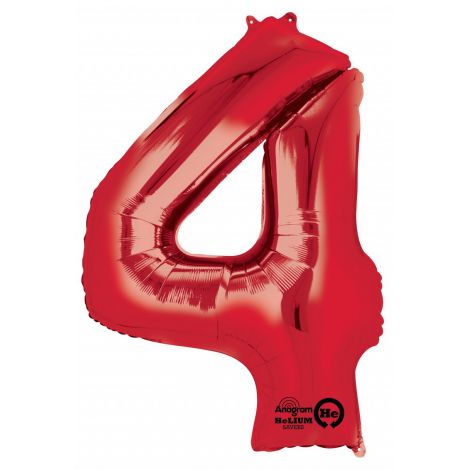 Balon super shape rosu 4