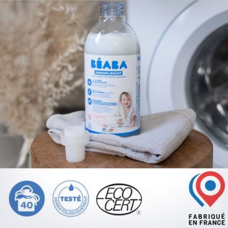 Balsam de rufe Beaba Flori de Mar 1 L 40 spalari, Certificat Ecocert - poza 3