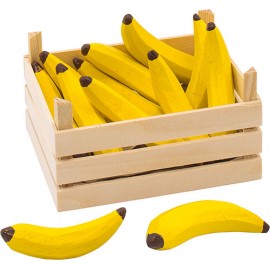 Banane din lemn in ladita - poza 1