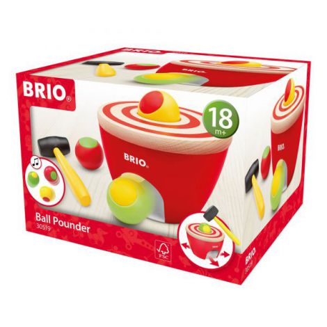 Banc cu ciocanel si bile 30519 Brio - poza 1