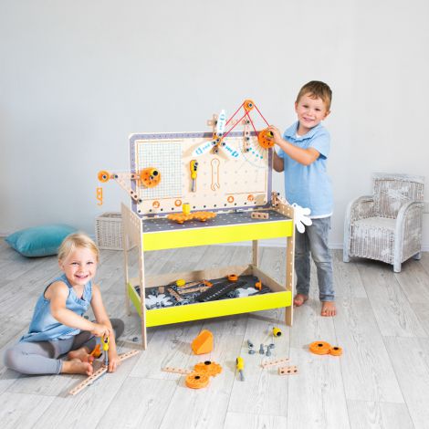 Banc de lucru cu accesorii Micul Inventator - poza 2