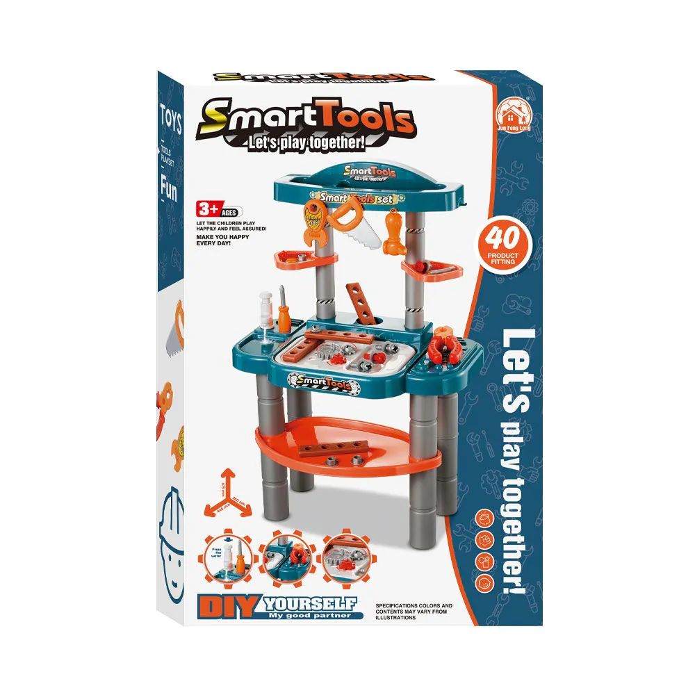Banc de lucru cu chiuveta si apa curenta Smart Tools 46 piese - poza 2