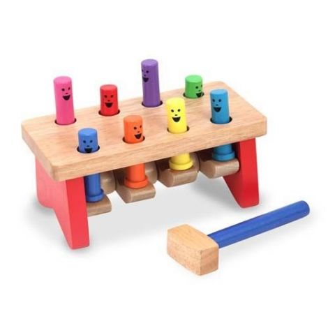 Banc de lucru cu ciocanel Deluxe Melissa&Doug 4490 - poza 1