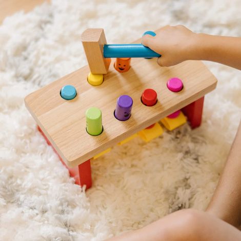 Banc de lucru cu ciocanel Deluxe Melissa&Doug 4490 - poza 5