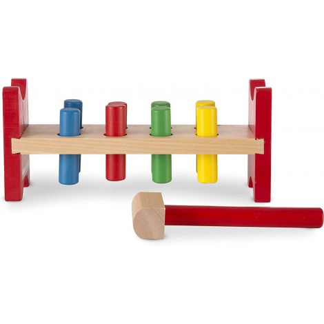 Banc de lucru cu ciocanel din lemn Melissa and Doug 0496 - poza 5