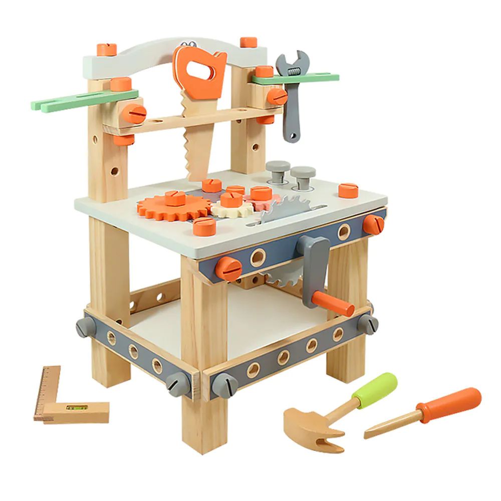 Banc de lucru cu unelte din lemn Felyx Toys