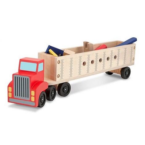 Banc de lucru mobil Camion cu unelte Melissa and Doug - poza 4